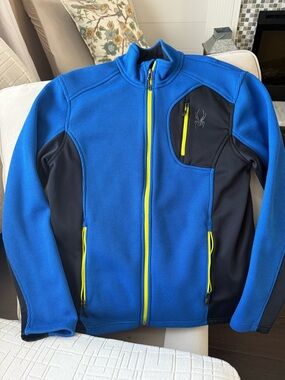 SPYDER BANDIT FULL ZIP FLEECE JACKET MEN'S size M